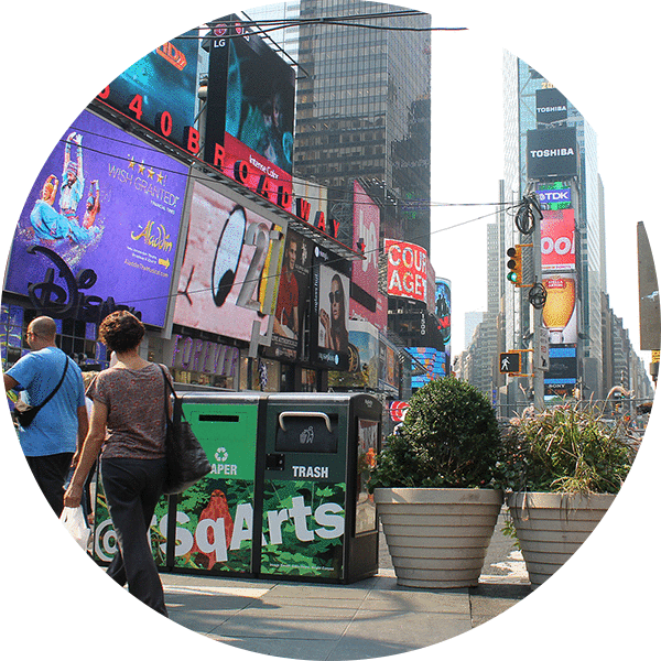 Smart Waste in Times Square